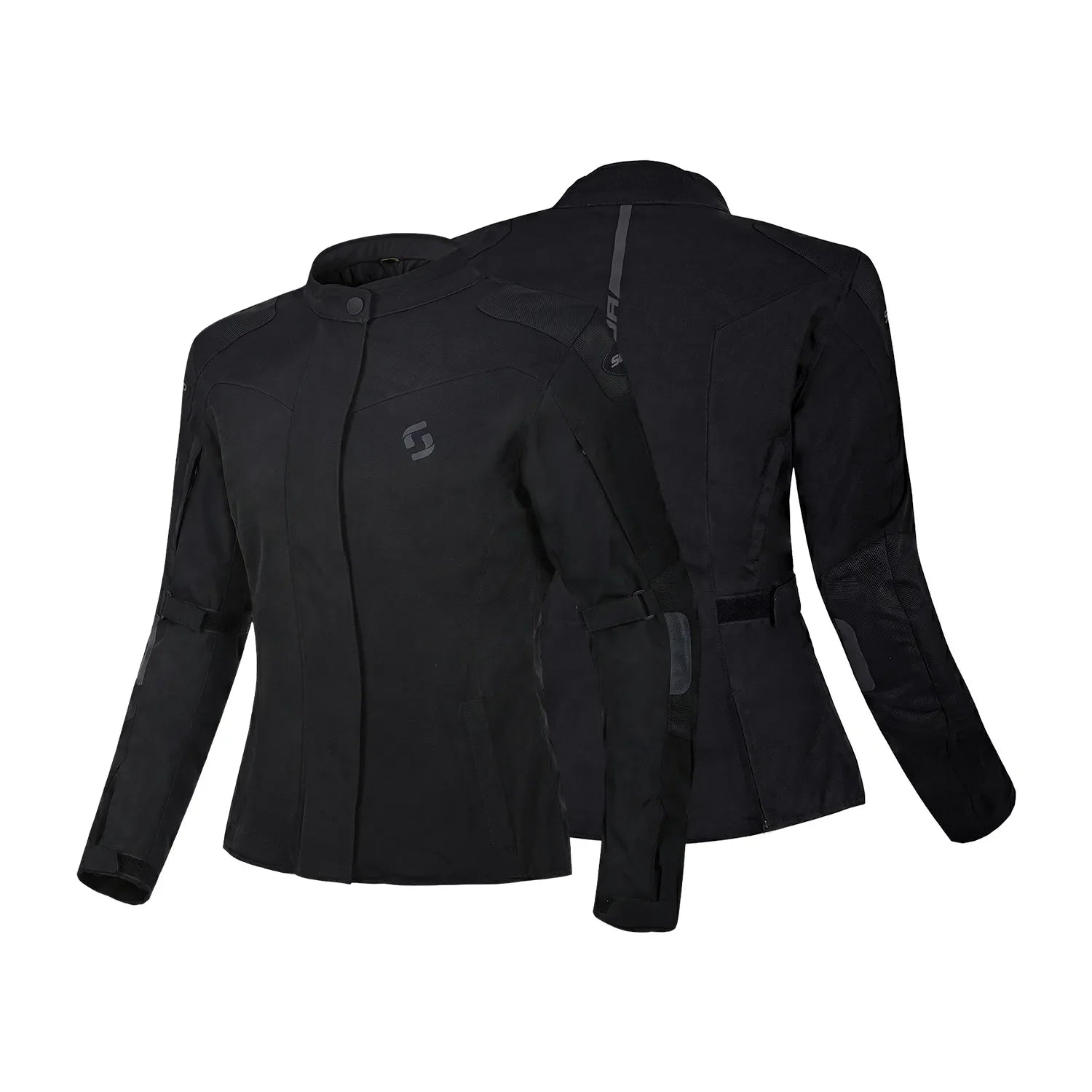 SHUA NOVA CHAQUETA DE MOTO NEGRO 