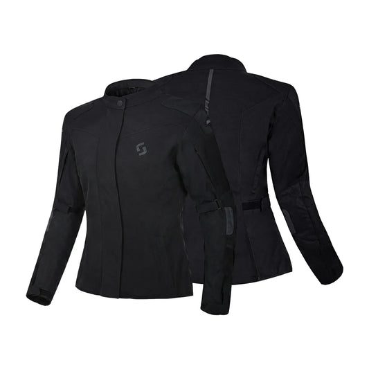 SHUA NOVA GIACCA DI MOTO TESSILE DONNA NERO – Yamoto.it