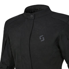 SHUA NOVA CHAQUETA DE MOTO NEGRO 