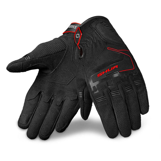 Shua - Sea Breeze Gloves Black/Red – Yamoto.it