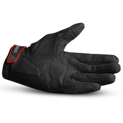 SHUA SEA BREEZE GUANTI UOMO NERO ROSSO 