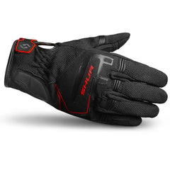 SHUA SEA BREEZE GUANTI UOMO NERO ROSSO 