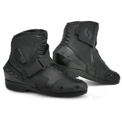 SHUA TRACK STIVALI DI MOTO UOMO NERO 