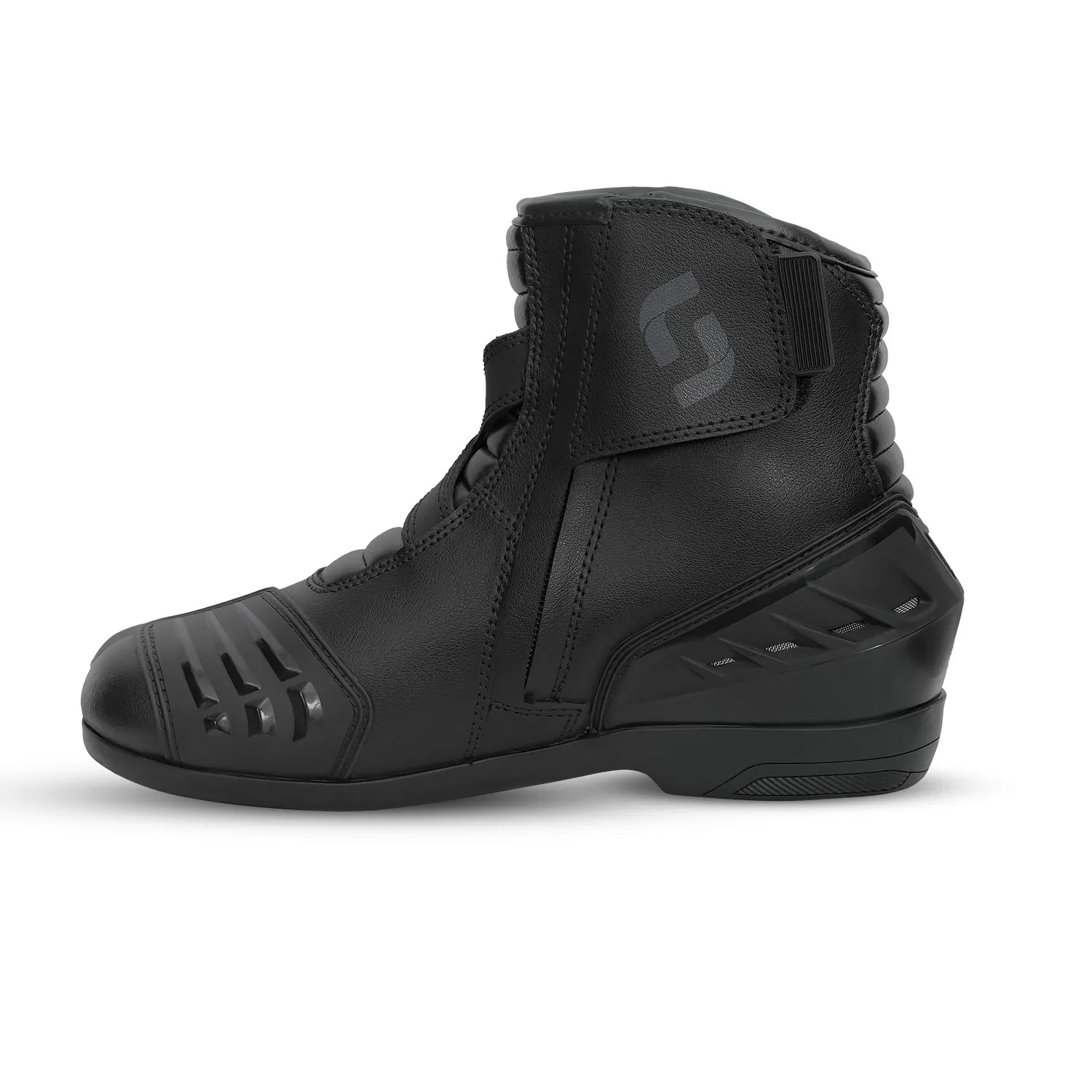 SHUA TRACK STIVALI DI MOTO UOMO NERO 