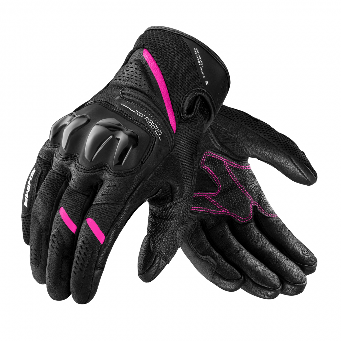 SHIMA SPARK 3.0 GUANTES DE MUJER NEGRO ROSA 