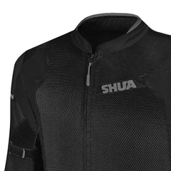SHUA GRAVITY MESH 2.0 GIACCA DI MOTO UOMO NERO GRIGIO 