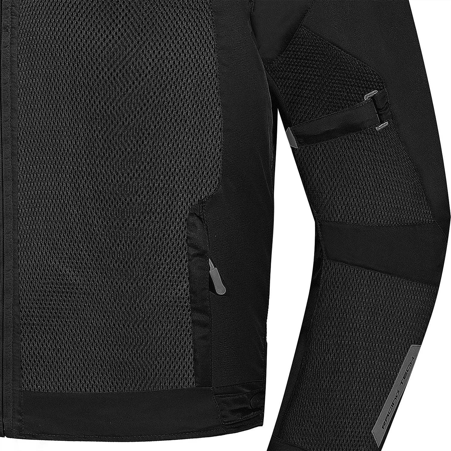 SHUA GRAVITY MESH 2.0 GIACCA DI MOTO UOMO NERO GRIGIO 
