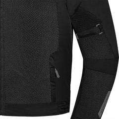 SHUA GRAVITY MESH 2.0 GIACCA DI MOTO UOMO NERO GRIGIO 