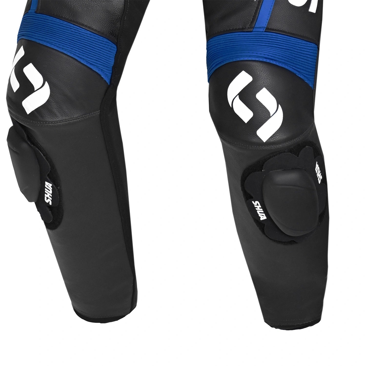 SHUA INFINTY 1 PC TUTA DI MOTO UOMO NERO BLU 