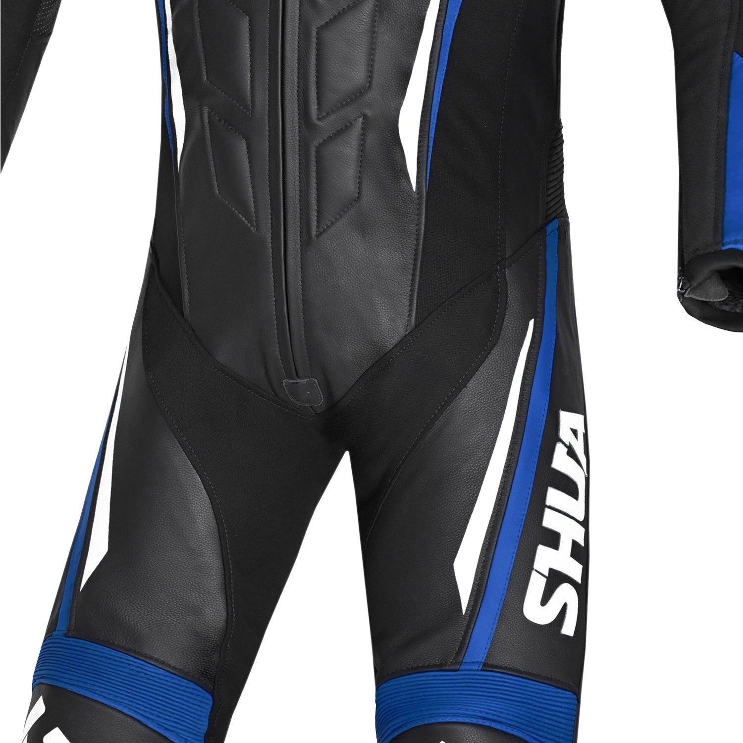 SHUA INFINTY 1 PC TUTA DI MOTO UOMO NERO BLU 