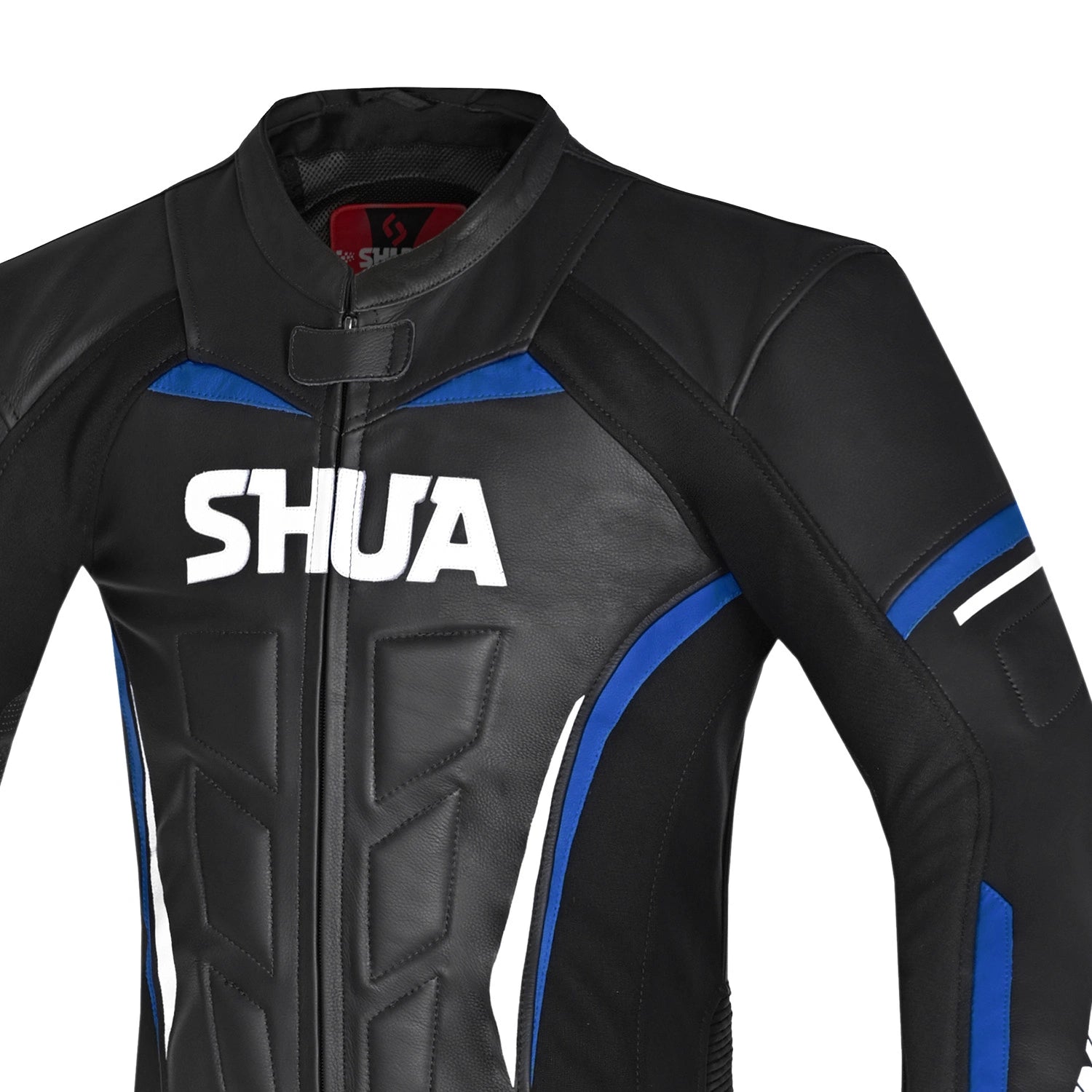 SHUA INFINTY 1 PC TUTA DI MOTO UOMO NERO BLU 
