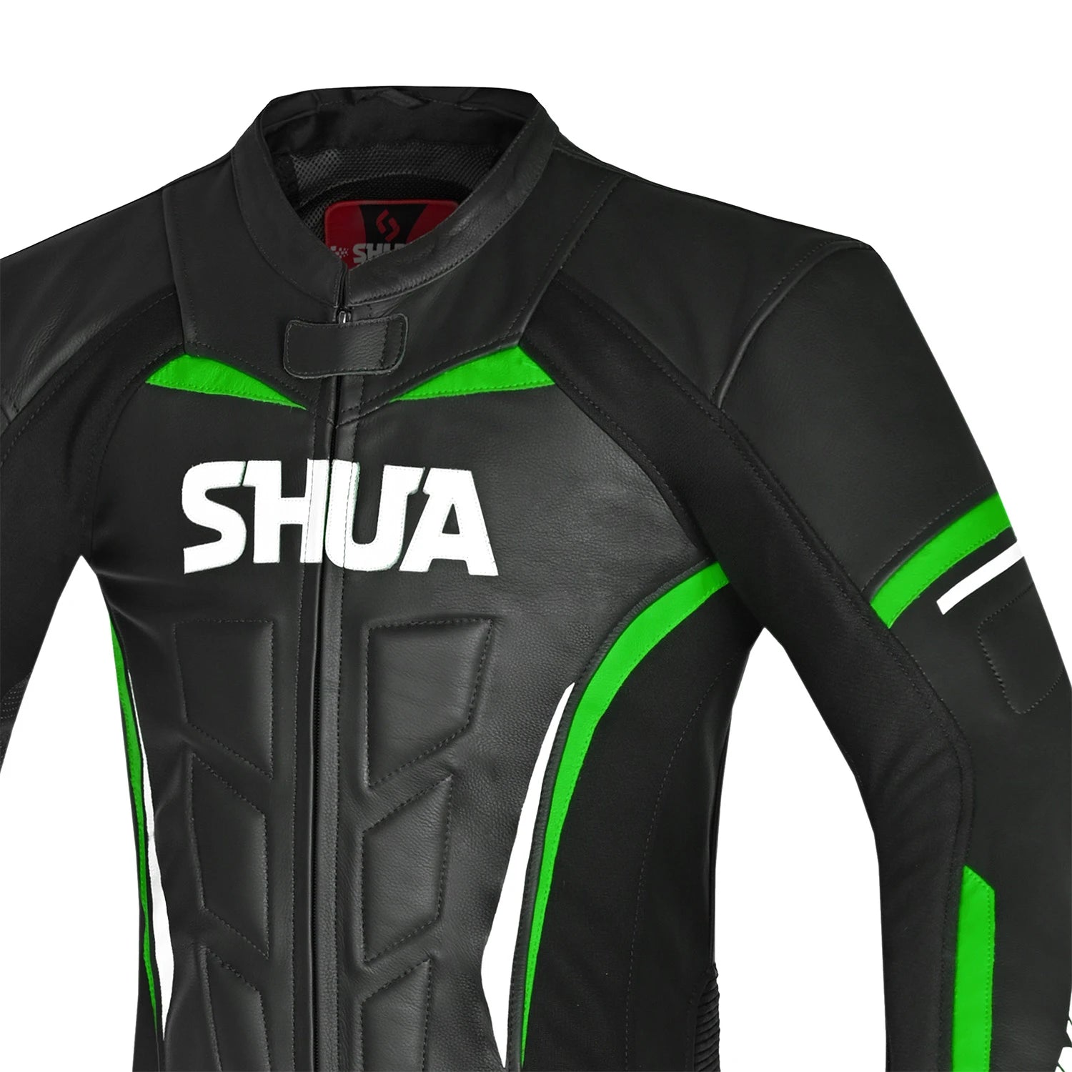 SHUA INFINTY 1 PC TUTA DI MOTO UOMO NERO VERDE 