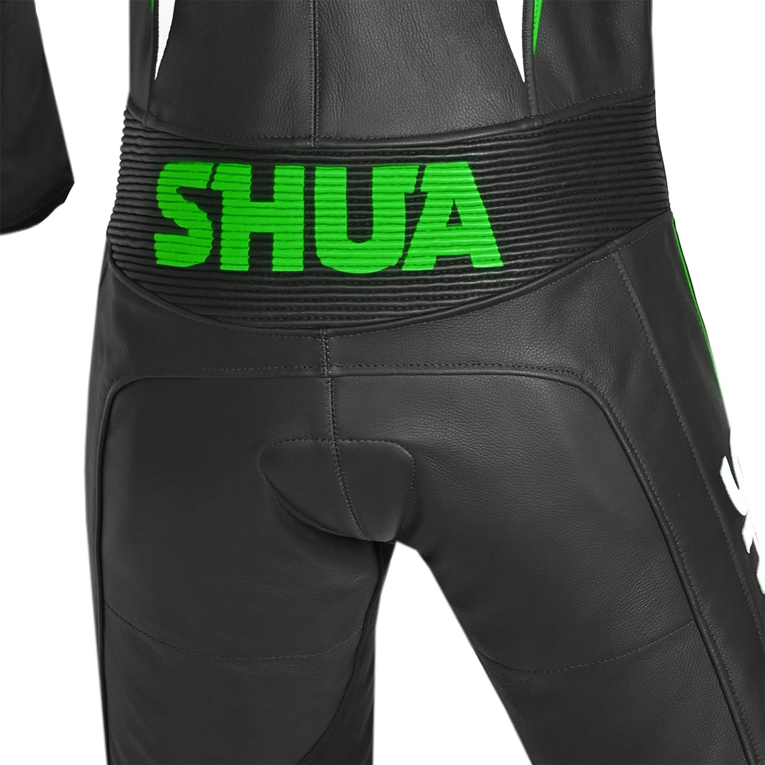 SHUA INFINTY 1 PC TUTA DI MOTO UOMO NERO VERDE 