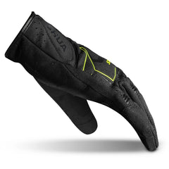 SHUA SEA BREEZE GUANTI DI MOTO UOMO NERO GIALLO FLUO 