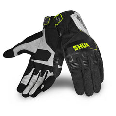 SHUA SEA BREEZE GUANTES NEGRO GRIS AMARILLO FLOU 