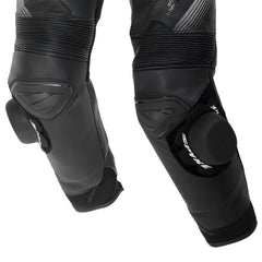 SPYKE ESTORIL 1PC TUTA DI MOTO UOMO NERO ANTHRACITA 