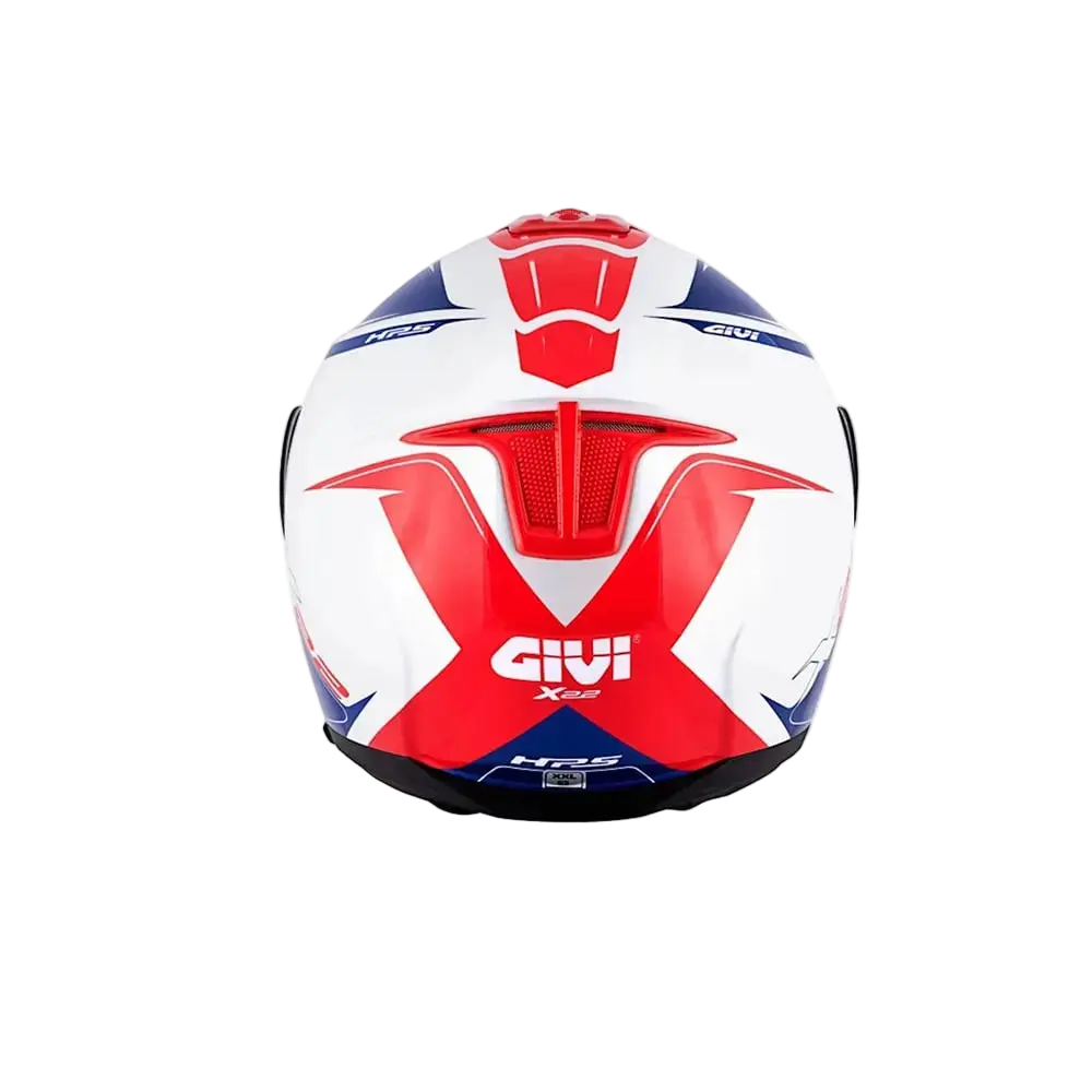 GIVI X.22 PLANET Jet Urban Moto Caschi Bianco Blu Rosso 