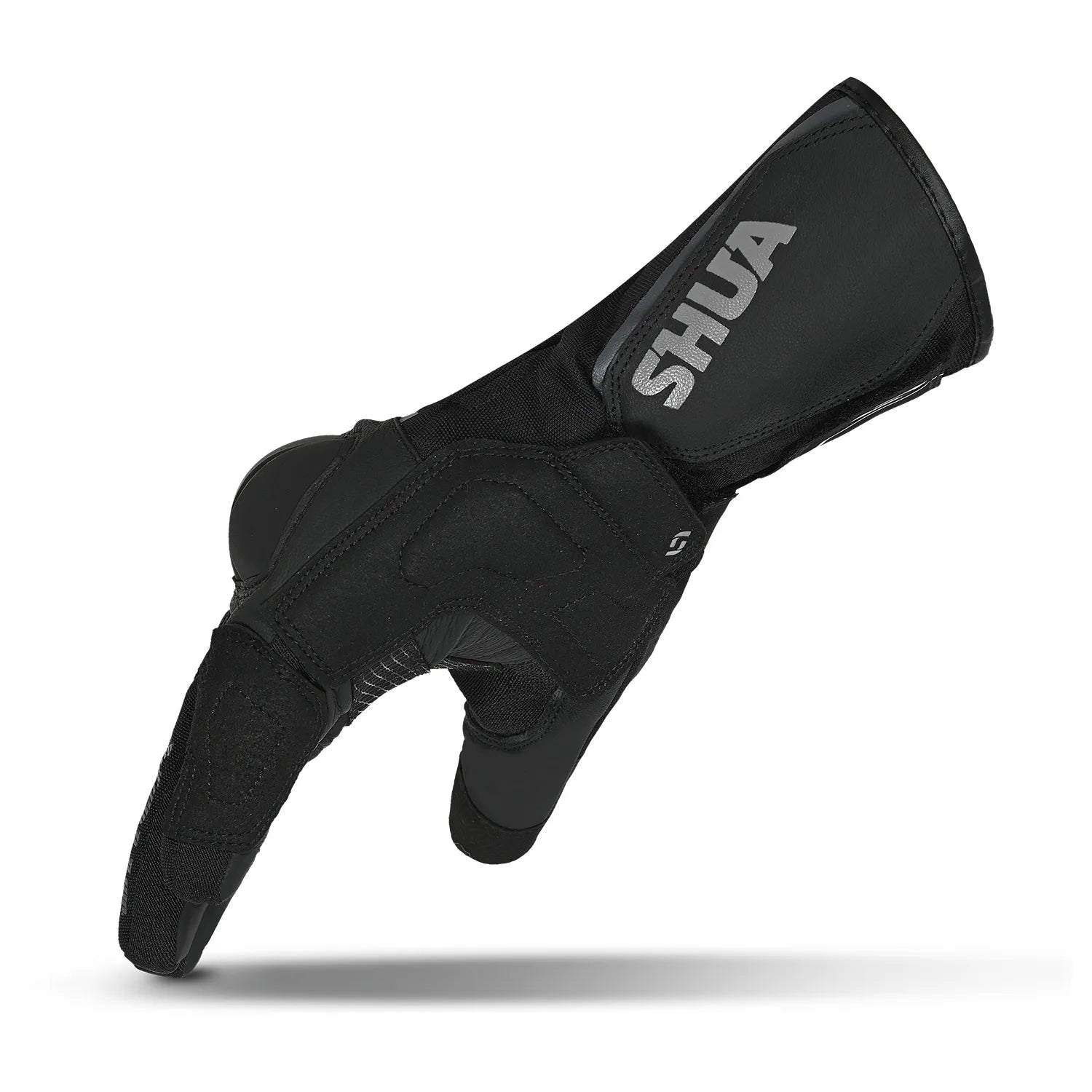 SHUA THERMAL THAW GUANTI DI MOTO UOMO NERO GRIGIO 