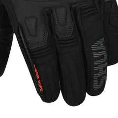 SHUA THERMAL THAW GUANTI DI MOTO UOMO NERO ROSSO 