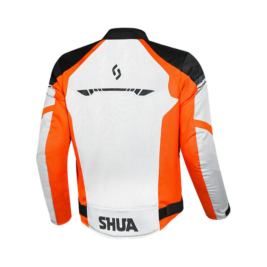 SHUA IMMORTAL IMPERMEABILE GIACCA DI MOTO GHIACCIO ARANCIONE NERO – Yamoto.it