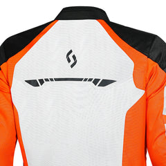 SHUA IMMORTAL IMPERMEABILE GIACCA DI MOTO GHIACCIO ARANCIONE NERO 