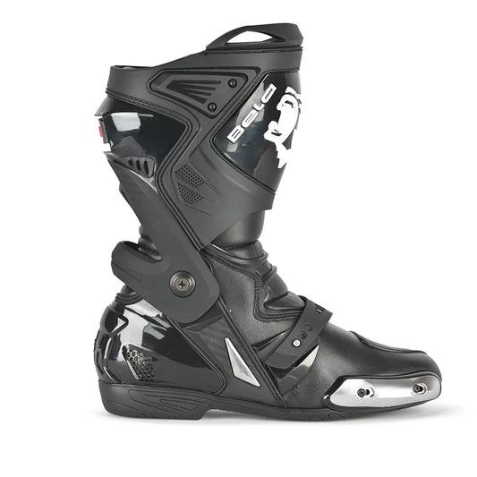 Bela Race Pro 2.0 Stivale Da Corsa Moto Nero