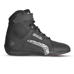 SHUA - Botas Piel Duke Pro Lady Negro/Blanco 