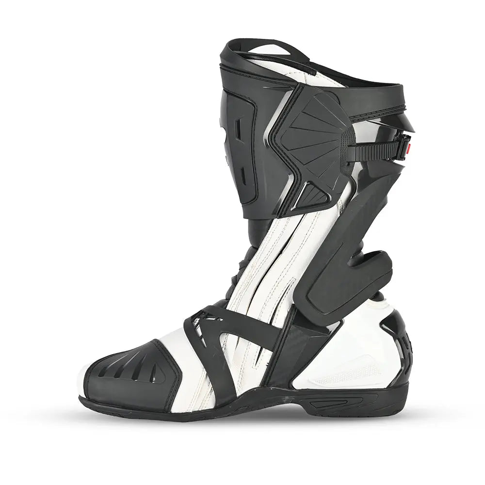 BELA Race Pro Staveli de Moto Blanco Nero right