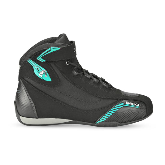 BELA STIVALI DONNA KIVA PER NERO/TURQUESA – Yamoto.it