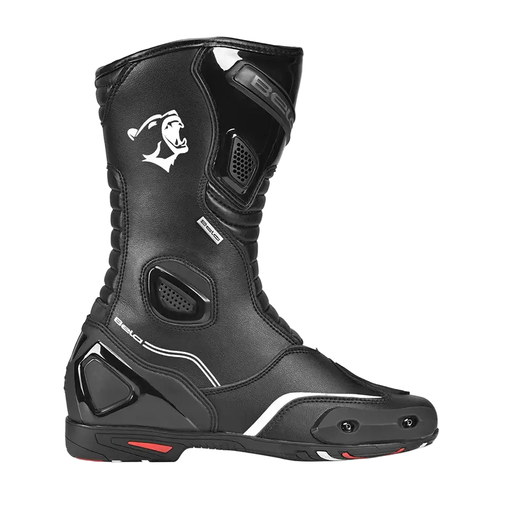 BELA Botas Piel Strip Nero/Bianco  sportivo stivali 