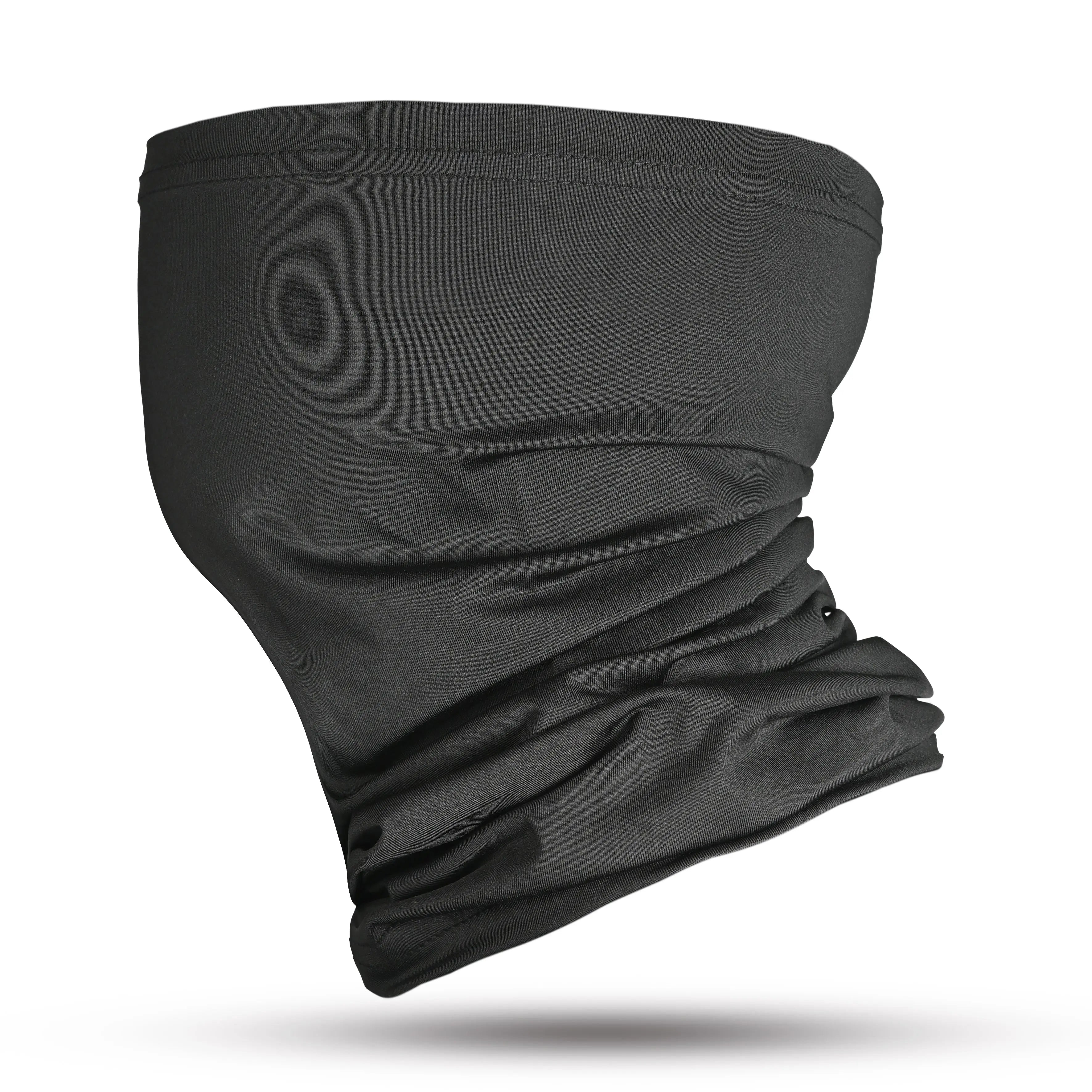 R Tech Neck Tube per l'inverno nero per motociclisti left