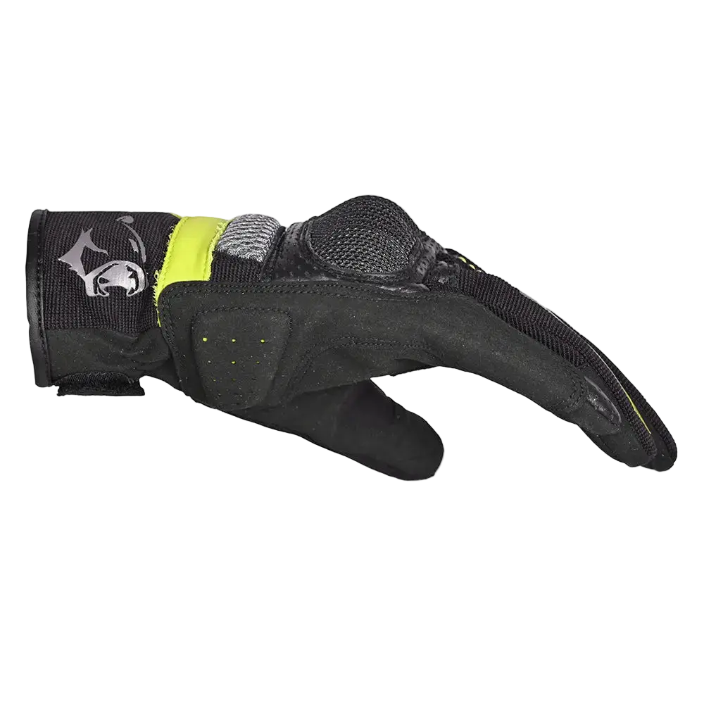 Bela Hero Air Guanti estivi Nero Giallo Fluor 