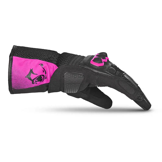Bela Twix Donna Guanti Moto - Nero / Rosa left