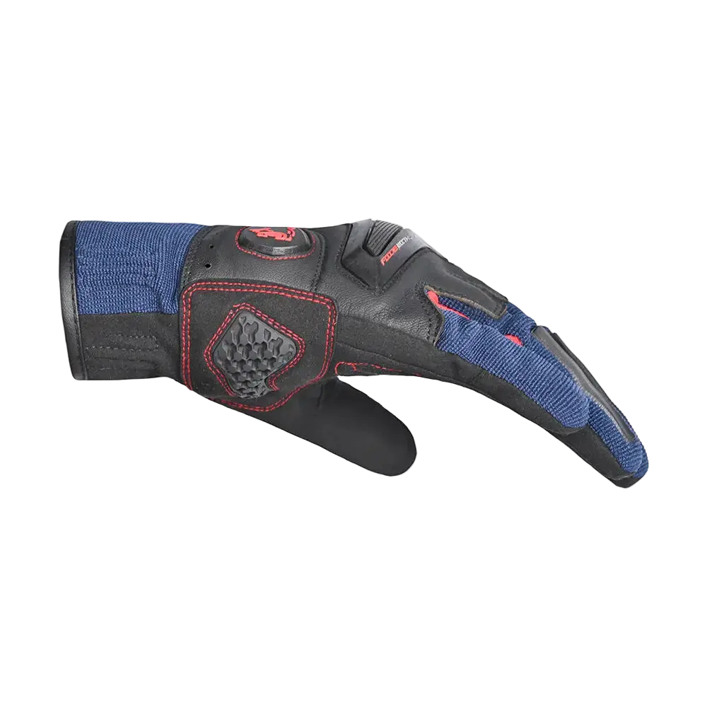 Bela - Guanto In Tessuto Star Royal Blu/ Nero 