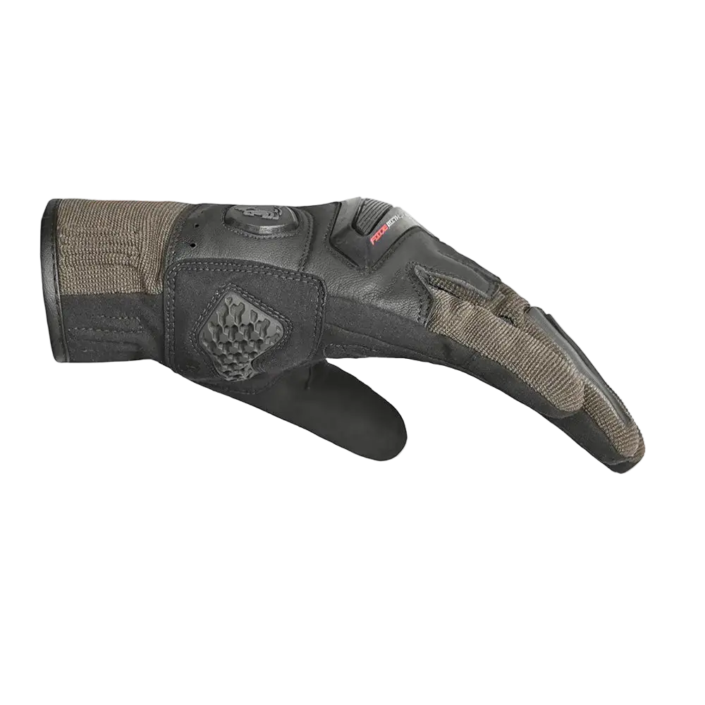 Bela - Guanto In Tessuto Star Sand/Nero 