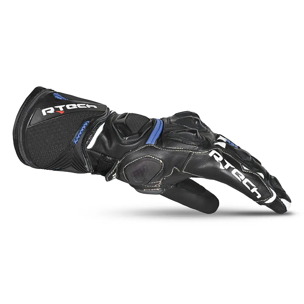 R-Tech Robo Lady Blu Guanto Moto da Corsa 