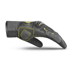 Bela star - GUANTO IN TESSUTO UOMO STAR GRIGIO/NERO/GIALLO left