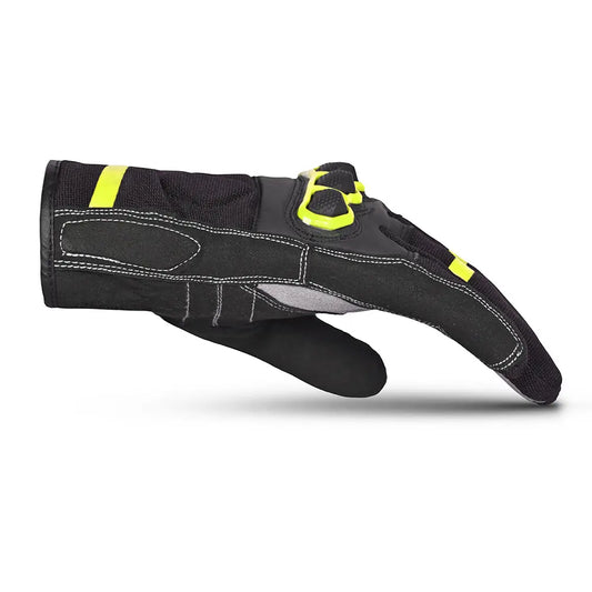 Bela Tracker Men Guanti  invernali  da Moto Uomo - Nero/Giallo Fluor