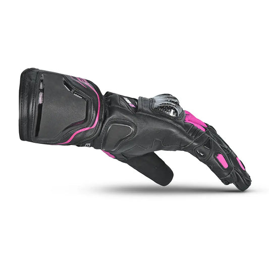 Bela Venom RS Lady Guanti da corsa per donna Nero/Rosa