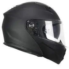 SKA-P 5TH A FALCON MONO Moto Modulare Caschi Nero opaco