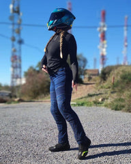 BELA - Pantalón Jeans Vaquero Street Lady CE Denim Azul