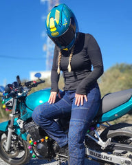 BELA - Pantalón Jeans Vaquero Street Lady CE Denim Azul