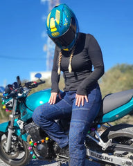 Bela Street Jeans da donna - BLU shoot 2