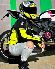 Bela Giacca da donna Elanur Lady - Nera/Giallo 