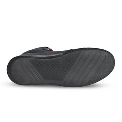 SHUA Oddin moto Botas Negro Rojo