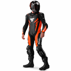 SHIMA MISSION RS TUTA DI MOTO UOMO 1PC NERO ROSSO