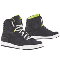 FORMA Swift Flow Stivali Da Moto Pelle Nero Bianco 