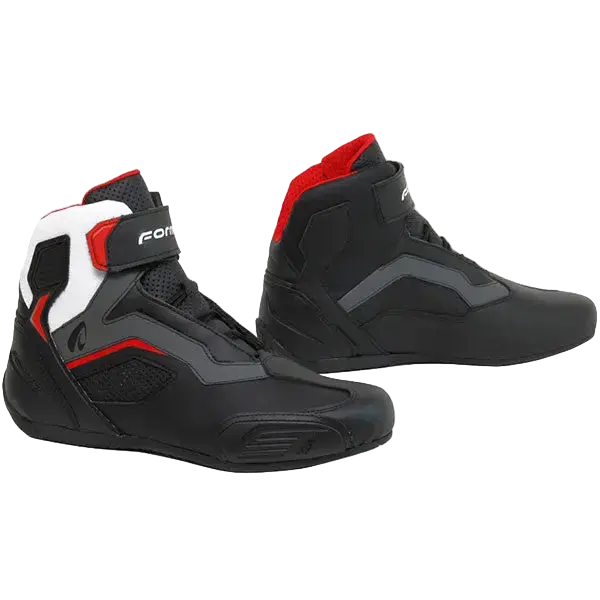 FORMA Stinger Flow Stivali Da Moto Nero Bianco Grigio 