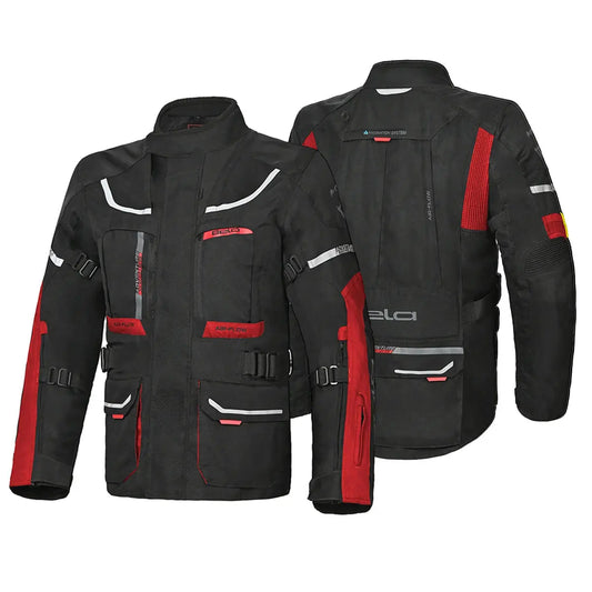Bela Transformer Giacca Touring 3 in 1 Nero / Rosso 