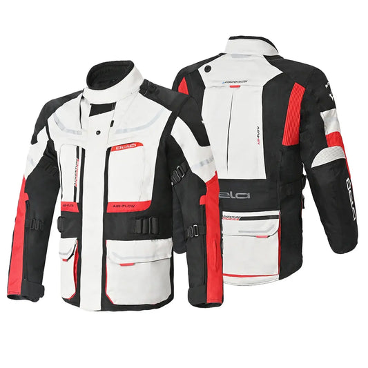 Bela Transformer Giacca Touring 3in1 Grigio Nero Rosso 